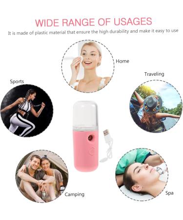 Mini Humidifier Steamer Pot Mini Home Humidifier Hot Face Sprayer Face Steamer Spray Meter Make up - Buy Online on SooperMarket.com