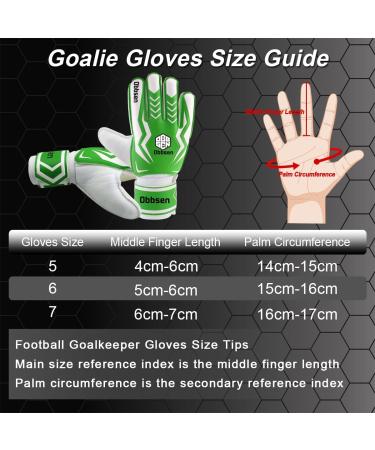 Buy Premium Football Goalkeeper Gloves for Adults & Juniors | Ultra High Power Grip Comfortable & Breathable with Fingersave Technology - Buy Online on SooperMarket.com