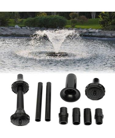 Herklotzn 9Pcs Small Fountain Nozzle Kit Water Fountain Nozzle Heads for Pond Fountain Submersible Pump Pool - Buy Online on SooperMarket.com