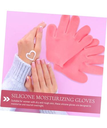 BELLIFFY 2 Pairs Moisturizing Gloves Silicone Glove Lotion Moisturizing Hand Gloves Dry Hand Gloves Sleeping Gloves for Dry Hand Women Lotion Gloves Moisture Gloves for Dry Hand - Buy Online on SooperMarket.com