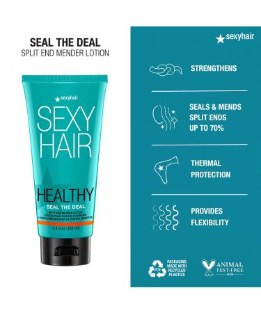 SexyHair Healthy Seal the Deal Split End Mender Lotion 3.4 fl oz - For All Hair Types - Buy Online on SooperMarket.com