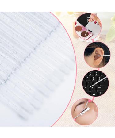 G2PLUS 400PCS Micro Applicators Brushes for Eyelash Extensions - Transparent Disposable Swabs for Crafting - Buy Online on SooperMarket.com