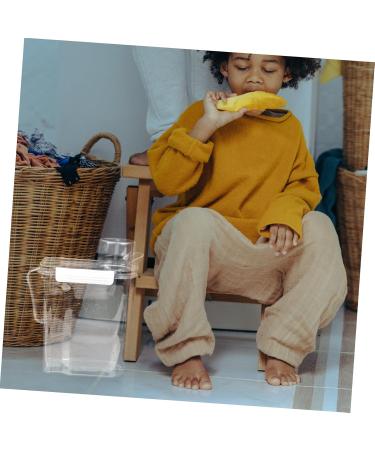 BCOATH 3pcs Laundry Storage Box Large Capacity Sub Buckets Jug Stand Lotion Transparent Plastic - Buy Online on SooperMarket.com