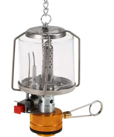 Lixada Portable Camping Gas Lantern with Piezo Ignition - Mini Gas Tent Lamp Light - Buy Online on SooperMarket.com