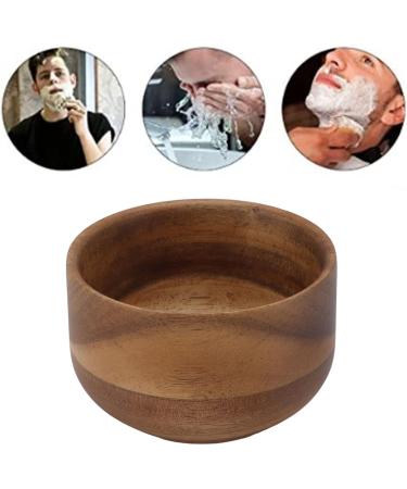 Shop TREETDOBV Wooden Burr Free Shaving Soap & Cream Bowl - 10"x6" - Large Capacity for Easy Lather & Cleaning Ideal for Families & Salons - International Shipping Available - Buy Online on SooperMarket.com