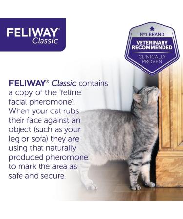 Feliway Classic 20 ml Spray with Classic 30 Day Starter Kit - Diffuser and Refill 48 ml - Buy Online on SooperMarket.com
