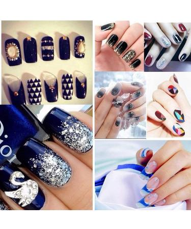 500pcs Natural French Acrylic Fake Nails Art Tips - Transparent False Nails with Box for Women & Girls - Buy Online on SooperMarket.com