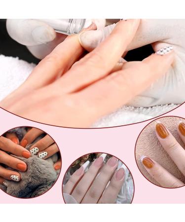 Shop Luvadeyo 3-Piece Nail Art Stamper Set - Double-End Silicone Jelly Nail Stamping Tools for DIY Manicure - Transparent & Blue - Buy Online on SooperMarket.com