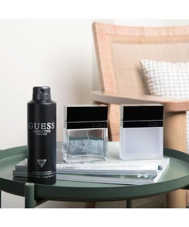 GUESS Seductive Men/Homme Eau de Toilette 4 Piece Gift Set - Cologne Spray 3.4 Fl. Oz. Deodorizing Body Spray 6.0 Oz. Shower Gel 3.4 Fl. Oz. & Pouch - Buy Online on SooperMarket.com