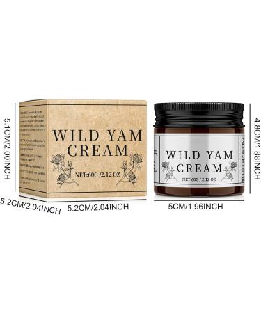 Wild Yam Cream 60ml Wild Yam Cream Hormones Balance Wild Yam Skin Cream Wild Yam Cream Natural Night Sweats Cream For Menopause Dry Skin Moisturization - Buy Online on SooperMarket.com