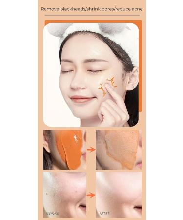 Carrot Bubble Face Mask - Deep Cleansing & Blackhead Removal (12 Pcs) - Buy Online on SooperMarket.com