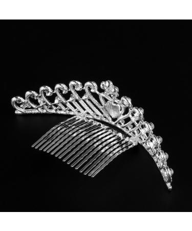 Frcolor Wedding Bridal Tiara Crown - Rhinestone Princess Headpiece with Comb for Perfect Bridal Look - Buy Online on SooperMarket.com