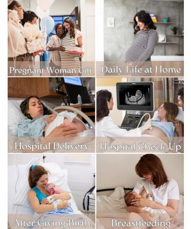 Marvmys Maternity Hospital Breastfeeding Nightdress XL - 3/4 Sleeve Nursing Nightgown for Pregnant Women - Button Down V Neck Sleep Shirt Pajama - Buy Online on SooperMarket.com
