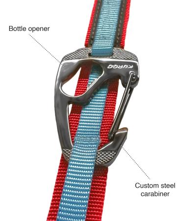 Kurgo Quantum 6-in-1 Dog Leash | Multi-Use Hands-Free Dog Lead for Walking & Running | Adjustable | Black/Orange - Buy Online on SooperMarket.com