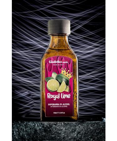 Goodfellas Smile Alcohol-Free Soothing Aftershave Splash Royal Lime - Made in Italy 100 ml (3.38 oz) | International Shipping - Buy Online on SooperMarket.com