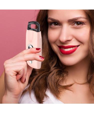 Virtcooy Heated Eyelash Curler | Electric Beauty Women's Eyelashes Curler | Quick Heating for Long-Lasting Lash Curls Rechargeable Heated Curler Eye Lash Curler for Enhanced Beauty Pink - Buy Online on SooperMarket.com