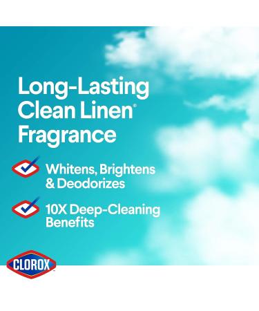Clorox Splash-Less Bleach Clean Linen 40oz - Powerful Stain Remover with Splatter-Free Pour, Package Varies - Buy Online on SooperMarket.com