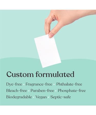 Toilet Bowl Cleaner Strips - 60 Cleans | Plastic-Free Dye-Free & Lemon Essential Oil | Eco-Friendly Cleaning Solution - Buy Online on SooperMarket.com