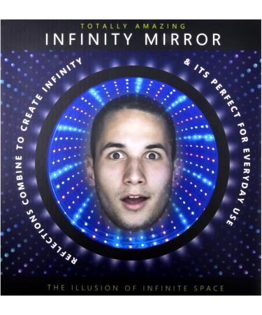 Infinity Mirror - Mesmerizing LED Light Decor for Home and Office - Buy Online on SooperMarket.com
