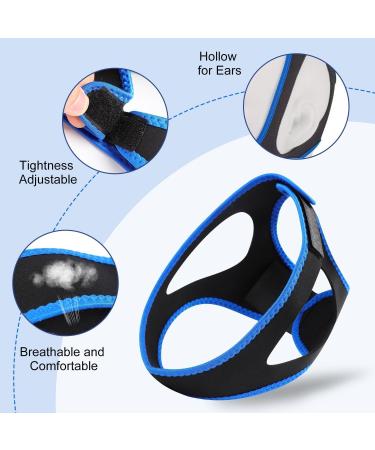 Airflow Jaw Strap Veralabs Veralabs Airflow Jaw Strap Air Flow Jaw Strap Adjustable Breathable Chin Strap Anti Snoring Chin Strap for Men and Women Sleeping - Buy Online on SooperMarket.com