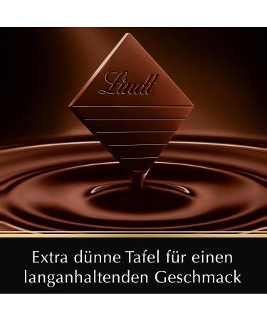 Lindt Excellence 99% Cocoa - Extra Strong Dark Chocolate | 50g Vegan Bitter Chocolate Gift | Intensive Cocoa Taste 2023 - Buy Online on SooperMarket.com