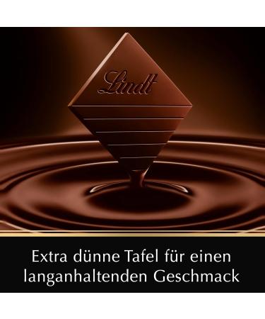Lindt Excellence Cacao PUR - Vegan Dark Chocolate 80g | No Refined Sugar | Intense Cocoa Flavor | International Shipping - Buy Online on SooperMarket.com