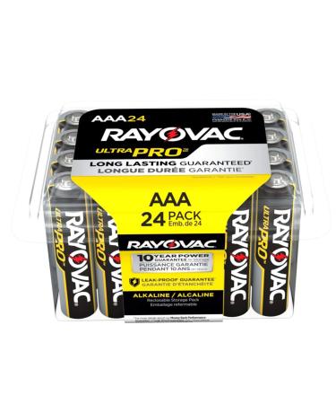 Ultra Pro Alkaline Batteries AAA 24/Pack