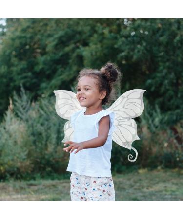 ibasenice Girls Wings Fairy Wings Butterfly Wing Dress Up Butterfly Wing Prop Elegant Style Butterfly Wing White - Buy Online on SooperMarket.com