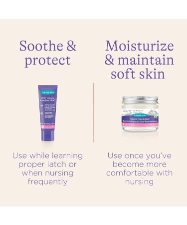 Lansinoh Organic Nipple Balm and HPA Lanolin Nipple Cream Bundle for Breastfeeding Lanolin 40gr + ONB - Buy Online on SooperMarket.com