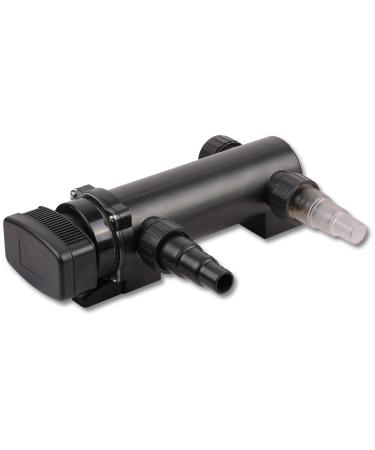 Sunun CUV-318 pond clarifier 3000 L / H / 18 W UVC Preliminary explanatory device for pond filter & pond pump Water explaner with UV lamp light filter for algae control