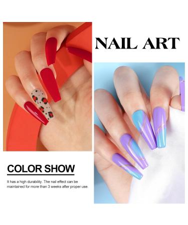 Coscelia Dip Powder Kit 4 Colors - Gray Violet Pink Red | 2-in-1 Base & Top Coat + Activator | International Shipping - Buy Online on SooperMarket.com