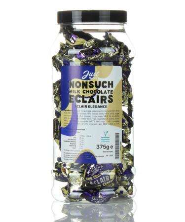 Just Treats Nonsuch Milk Chocolate Eclairs Gift Jar