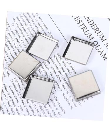 FOYTOKI 180 Pcs Pans for Eyeshadow Empty Eyeshadow Tins Makeup Tin Pans Empty Eyeshadow Pans Square Magnets - Buy Online on SooperMarket.com