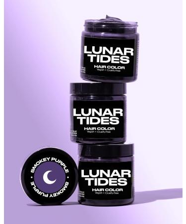 Lunar Tides Smokey Purple Hair Dye - Semi-Permanent Violet Hair Color 118ml for Vibrant Long-Lasting Results - Buy Online on SooperMarket.com