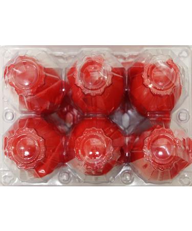 Guang Yang Boiled Red Core Salted Duck Eggs 12.7oz x 2 pack - 6pcs per pack - Buy Online on SooperMarket.com