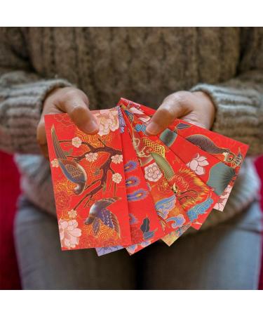 MAGICLULU 18pcs Year of The Tiger is a Blessing Chinese Red Envelopes Chinese Red Packet Envelope Chinese Hongbao Cash Pocket Gift Money Envelopes 2022 Red Envelopes China Festive Paper Red 17X9X0.1CM - Buy Online on SooperMarket.com