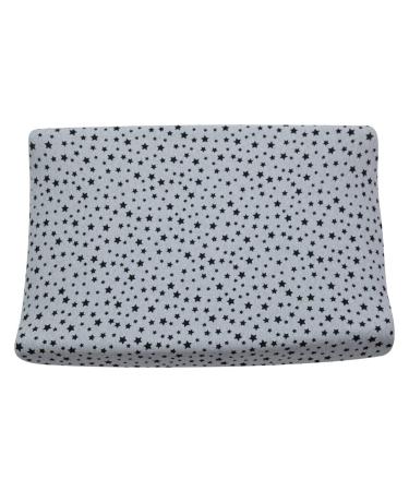 JYOKO KIDS Changing Mat Cover - Black Star (70 x 50 cm) | International Shipping Available - Buy Online on SooperMarket.com