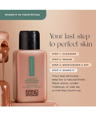 Erno Laszlo Shake-It Tinted Skin Treatment - Neutral Face Tint for Lighter Complexions | Oil Control & Natural Matte Finish | 3 Fl Oz - International Shipping Available - Buy Online on SooperMarket.com