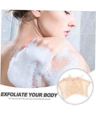 FRCOLOR 32 Pcs Exfoliating Soap Storage Bags - Mesh Bubble Makers in Assorted Colors - Perfect for Soap Bars & Suds | Eco-Friendly Cotton Linen Sachets - Buy Online on SooperMarket.com