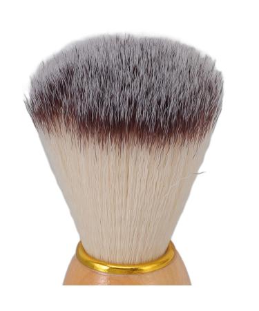 3-Part Men's Shaving Brush Set | Acrylic Holder & Nylon Bristle Care Kit for Wet Shaving - Buy Online on SooperMarket.com