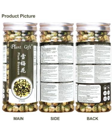 Buy Organic Snow Plum Blossom Tea | Anti-Aging Dried Flowers Tea - 60g - Buy Online on SooperMarket.com