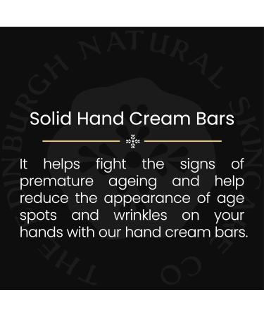 Moisturising Solid Hand Cream Bars - Gardeners Scent | Natural & Cruelty Free | Luxury Gift from Edinburgh Skincare - Buy Online on SooperMarket.com