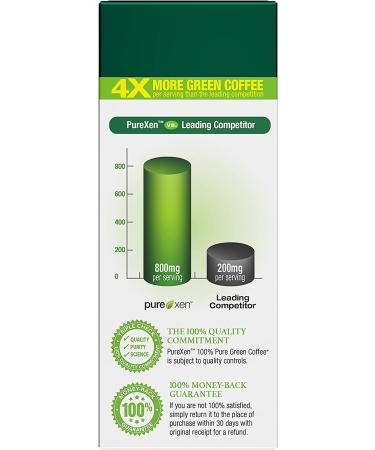 Purely Inspired Green Coffee+ - 100 Veggie Tablets for Weight Loss & Energy - Buy Online on SooperMarket.com