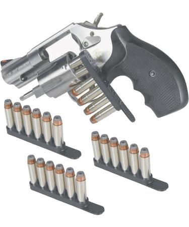 Bianchi .38 .357 Speed Strips x 4 - 6 Rounds with Microfiber Cloth by Nimrod's Wares - Buy Online on SooperMarket.com