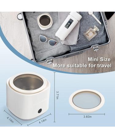 Portable Ultrasonic Cleaner 30W w/ 24 Cleaning Tablets - 5 Min to Clean Retainers, Mouth Guards, Dentures & Jewelry | 42kHz Upgrade - Buy Online on SooperMarket.com