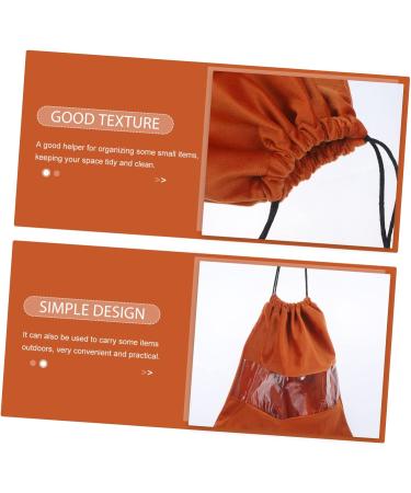 Healeved 2pcs Hair Dryer Storage Bag Drawstring Pouch Hair Dryer Receive Bag Portable Bags Suede Coffee - Buy Online on SooperMarket.com