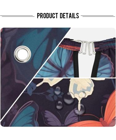 Kigai Butterfly Leaf Barber Cape - Waterproof Adjustable Hair Cutting Cape for Men & Women | Professional Salon Hairdressing Gear - Buy Online on SooperMarket.com