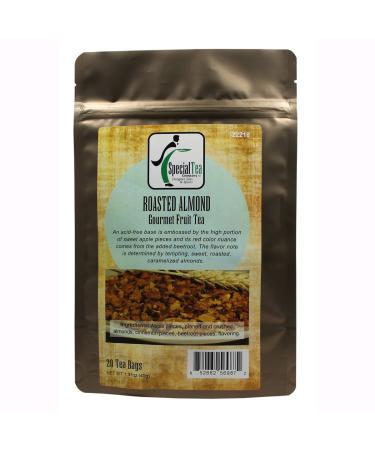 Special Tea Roasted Almond Tea, Fruit, 20 Count Fruit 20 Count (Pack of 1)