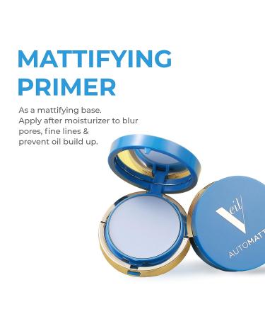 Veil Cosmetics AutoMatte Mattifying Balm | Translucent Powderless Makeup for All Skin Types - Buy Online on SooperMarket.com