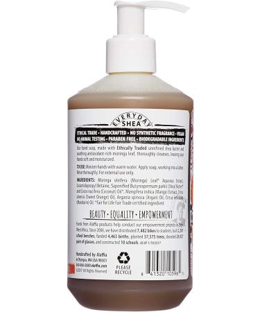 Buy Alaffia Everyday Shea Mandarin Mango Hand Soap 12 fl oz - Nourishing & Natural - Buy Online on SooperMarket.com